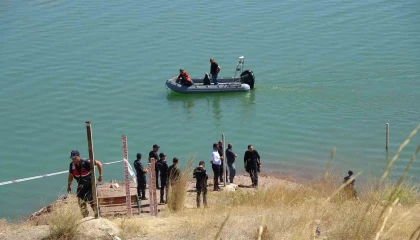 Burdurda barajda kaybolduğu düşünülen emekli polis için arama çalışması başlatıldı
