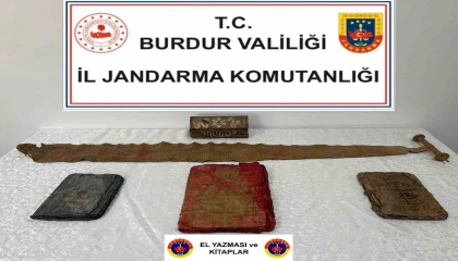 Burdurda tarih eser operasyonu