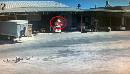 Demrede toptancı halinde patlama: 1 ölü, 3 yaralı