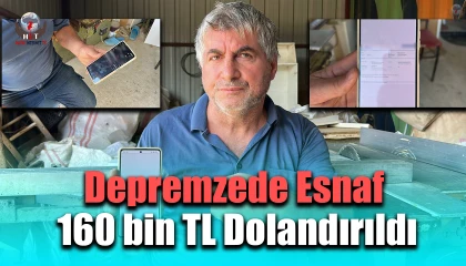 Depremzede esnaf iş hayaliyle çıktığı yolda 160 bin TL dolandırıldı