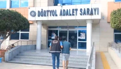 Dörtyolda yakalanan hırsızlık şüphelisi şahıs tutuklandı