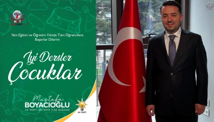 EĞİTİM İLE YENİ TÜRKİYE’Yİ İNŞA EDECEĞİZ