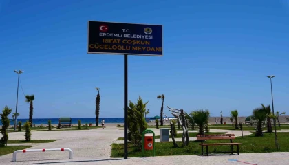 Erdemliye yeni 15 park alanı kazandırıldı