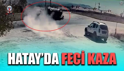 Frene ayağını dahi değdirmeden girdiği yolda feci kazaya neden oldu