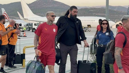 Galatasaray, Alanyaspor maçı için Antalyada