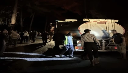 Gazipaşada ormanlık alanda çıkan yangın kontrol altına alındı