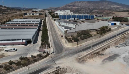 Hatay Büyükşehir Belediyesi, Antakya OSBde yolları asfaltladı