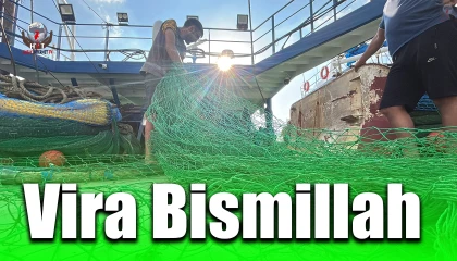 Hatayda balıkçılar vira bismillah diyerek mavi sulara açıldı