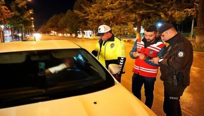 Ispartada egzoz ve modifiye araç denetiminde 22 araca ceza