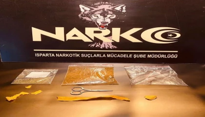 Ispartada uyuşturucu operasyonu: 3 şüpheli yakalandı