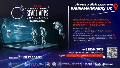 Kahramanmaraşta NASA Space Apps Challenge organizasyonu