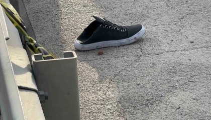 Kazada hayatını kaybeden yeğenini ayakkabısından tanıdı