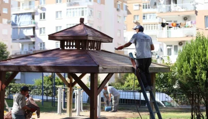 Kepez Belediyesi Esentepede yaptığı yenileme çalışmalarıyla bölgeye modern bir çehre kazandırdı