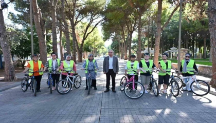 Kepezde kadınlar için pedal zamanı