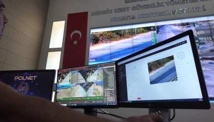 Kızkalesinde Yüz Tanıma Sistemi devrede: 73 gözle takip ediliyor