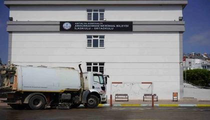 Konyaaltında okullar yeni döneme hazır