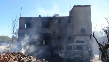 Mahalle sakinleri korku ve panik dolu o anları anlattı