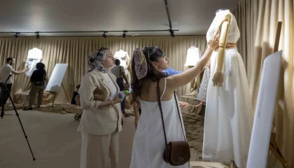 ‘Mersin Dokumaları Kıyafet Sergisi Tarsus Üniversitesi öğrencilerine ilham oldu