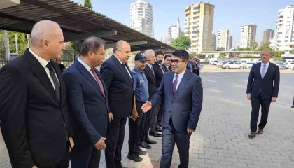 Mersin Emniyet Müdürü İdris Yılmaz görevine başladı