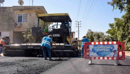 MESKİ, altyapı sonrası asfalt çalışmalarına hız verdi