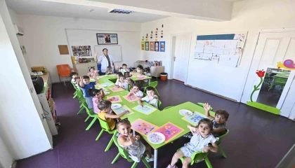 Muratpaşanın kreşlerinde yeni eğitim-öğretim dönemi başladı