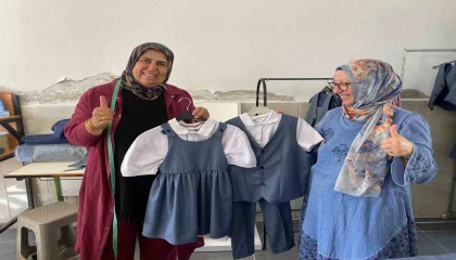 Okul üniforması ücreti derdini sona erdiren proje