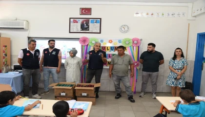 Osmaniyede minik öğrencilere Sıfır Atık hediyesi