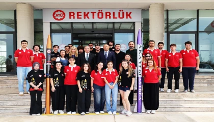 Rektör Sözen, Teknofest finalistlerini kabul etti