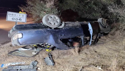 Tarsusta trafik kazası:1 ölü, 2 yaralı