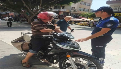 Tarsusta zabıtadan denetim