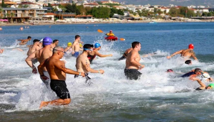 34. Alanya Triatlonu başladı
