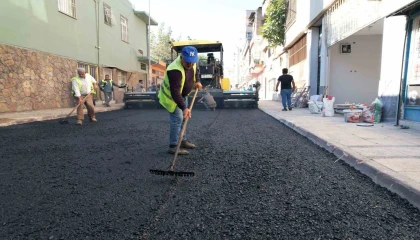 Akdenizde sokaklar yenileniyor