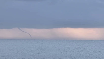 Alanyada hortum paniği