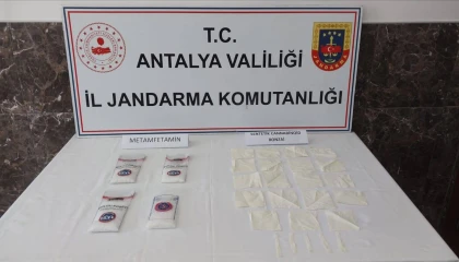 Alanyada uyuşturucu operasyonu
