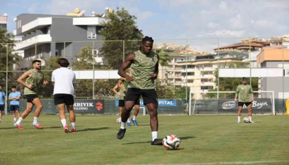 Alanyaspor, Gençlerbirliği maçı hazırlıklarını tamamladı