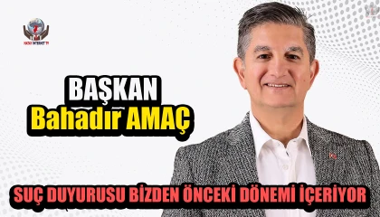 AMAÇ: SUÇ DUYURUSU BİZDEN ÖNCEKİ DÖNEMİ İÇERİYOR