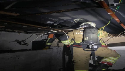 Antakyada fırında yangın çıktı