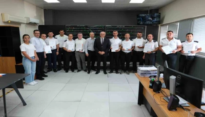 Antalya raylı sistem kontrolörleri uluslararası sertifika aldı