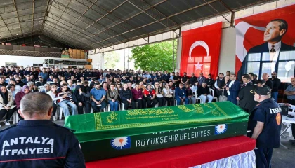 Antalyada itfaiye teşkilatının acı günü