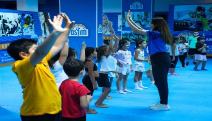 ASFİMde çocuklar sporla büyüyor