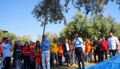 Başkan Boltaç: Bu topraklarda yetişen her zeytin tanesi aslında bir iyiliğin tohumu