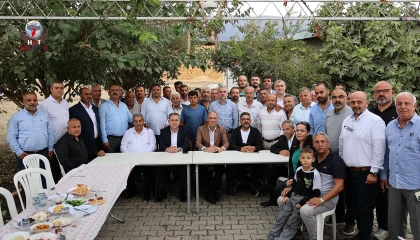 Başkan Yapar, muhtarlarla bir araya geldi