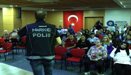 Büyükşehir personeline madde bağımlılığı ile mücadele eğitimi
