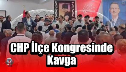 CHP Samandağ ilçe kongresinde kavga çıktı