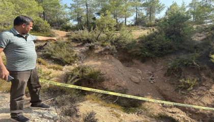 DEAŞlıların öldürdüğü Binali Aslanın gömüldüğü yer görüntülendi