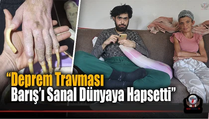 Depremin ardından eve kapanan genç sanal dünyaya bağımlı hale geldi