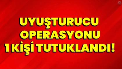 Dörtyolda uyuşturucu operasyonu: 1 kişi tutuklandı