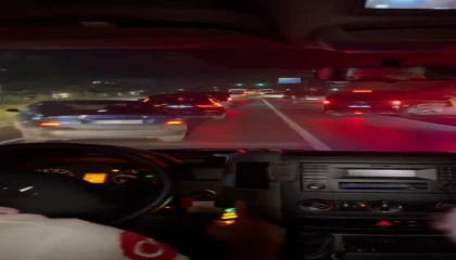 Fermuar sistemiyle ambulansa yol verilmesi sosyal medyada gündem oldu