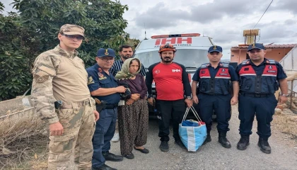 Gazipaşada kayıp kadın 2 gün sonra bulundu