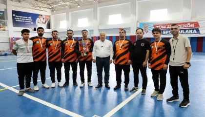 Görme engelli gençler Goalballda Türkiye 2ncisi oldu